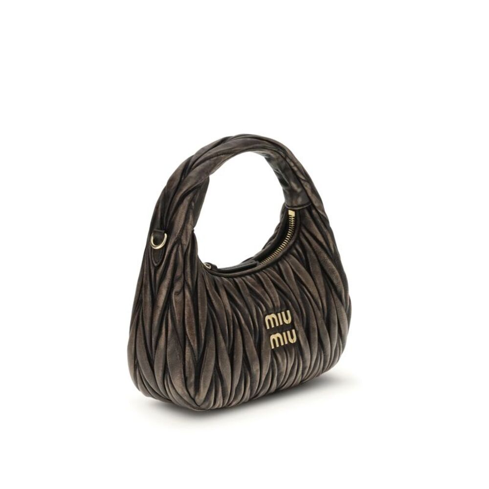 Miu Miu Women Wander Bag In Quilted Leather - Picture 2 of 4
